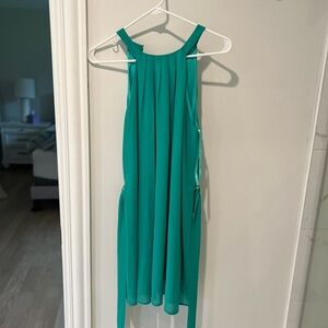 Green dress